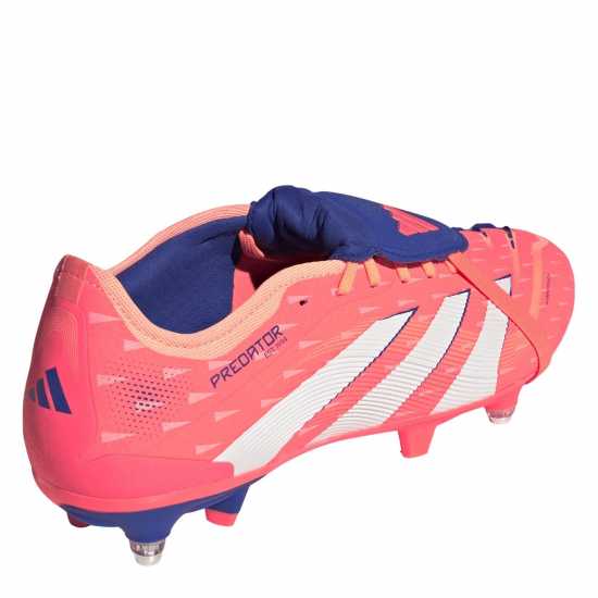 Adidas Predator Pro Fold-Over Tongue Soft Ground Football Boots Оранжево/Бяло 