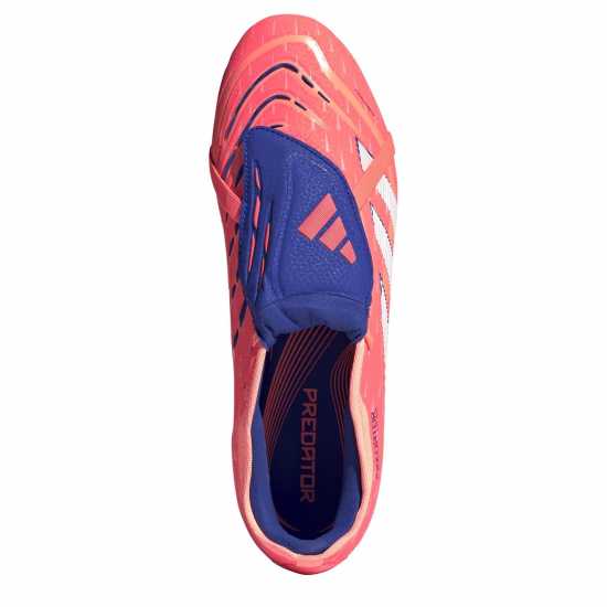 Adidas Predator Pro Fold-Over Tongue Soft Ground Football Boots Оранжево/Бяло 