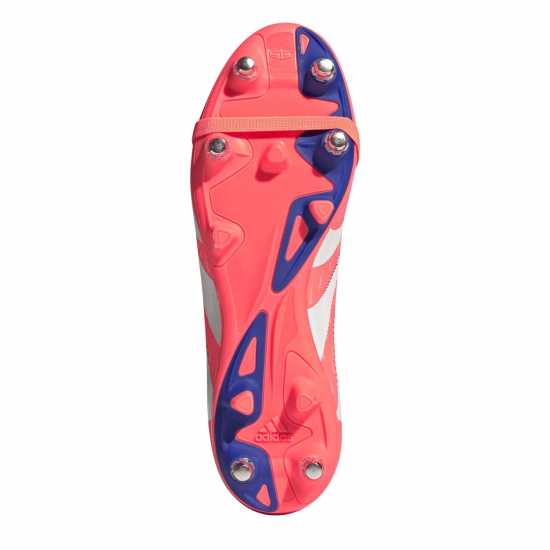 Adidas Predator Pro Fold-Over Tongue Soft Ground Football Boots Оранжево/Бяло 