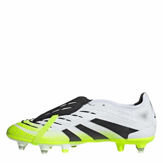 Мъжки футболни бутонки Adidas Predator Pro Fold-Over Tongue Soft Ground Football Boots White/Blk/Lemon Adidas Predator Pro Fold-Over Tongue Soft Ground Football Boots White/Blk/Lemon Мъжки футболни бутонки