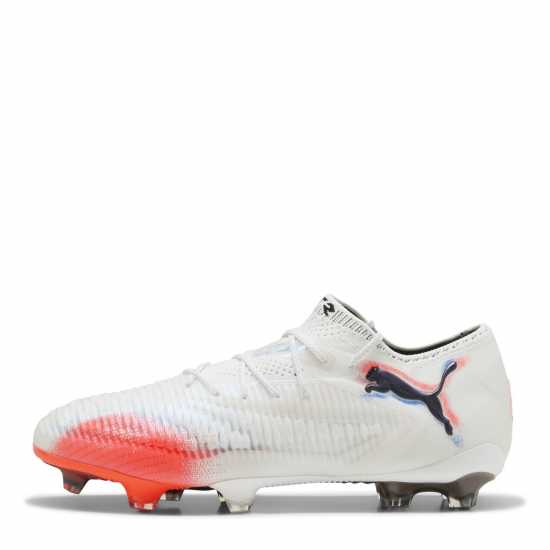 Puma Men's 8 Ultimate Low Fg Firm Ground Football Boots Puma White 