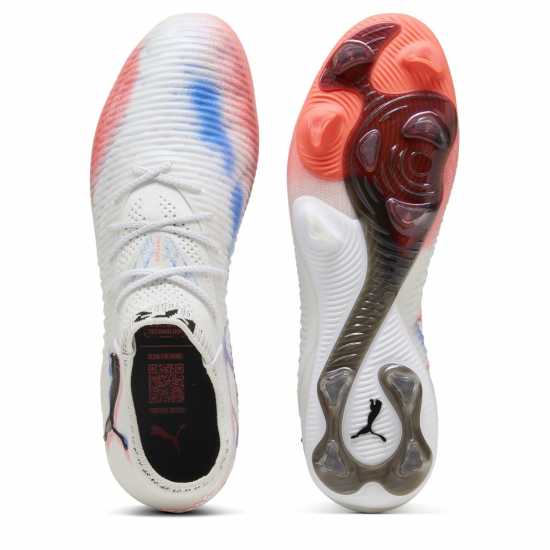 Puma Men's 8 Ultimate Low Fg Firm Ground Football Boots Puma White 