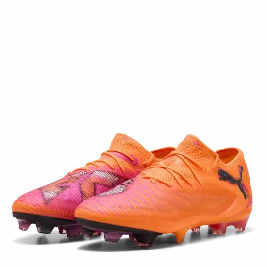 Puma Men's 8 Ultimate Low Fg Firm Ground Football Boots Heat Fire 