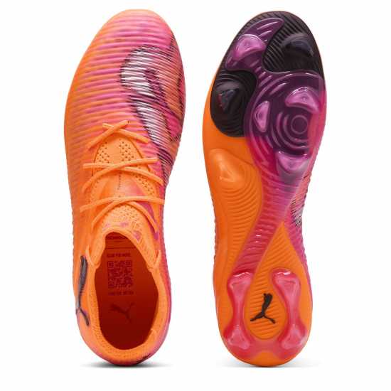 Puma Men's 8 Ultimate Low Fg Firm Ground Football Boots Heat Fire 