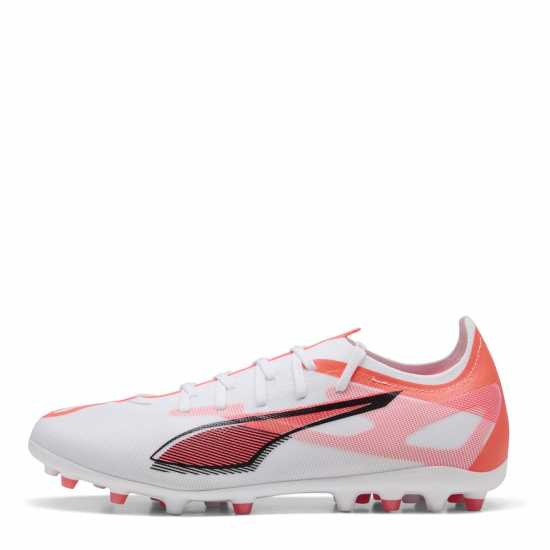 Puma Men's Ultra 5 Match Mg Firm Ground Football Boots Puma White-Pu 