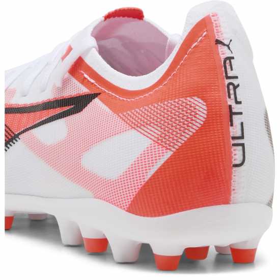 Puma Men's Ultra 5 Match Mg Firm Ground Football Boots Puma White-Pu 