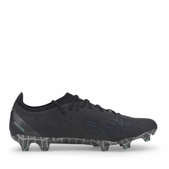 Puma Ultra 1.2 Fg Football Boots Black/Aqua Мъжки футболни бутонки