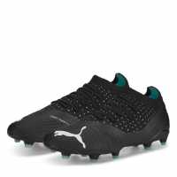 Puma Future 3.1 Fg Football Boots Black/Aqua Футболни стоножки
