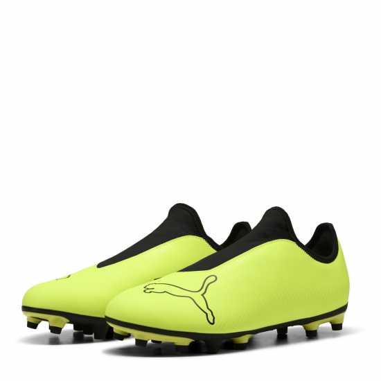 Puma Finesse Firm Ground Football Boots Жълто/Черно Мъжки футболни бутонки