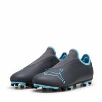 Puma Finesse Firm Ground Football Boots Grey/Aqua Мъжки футболни бутонки
