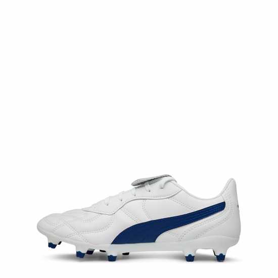 Puma King Cup Fg Football Boots Бяло/Синьо Мъжки футболни бутонки