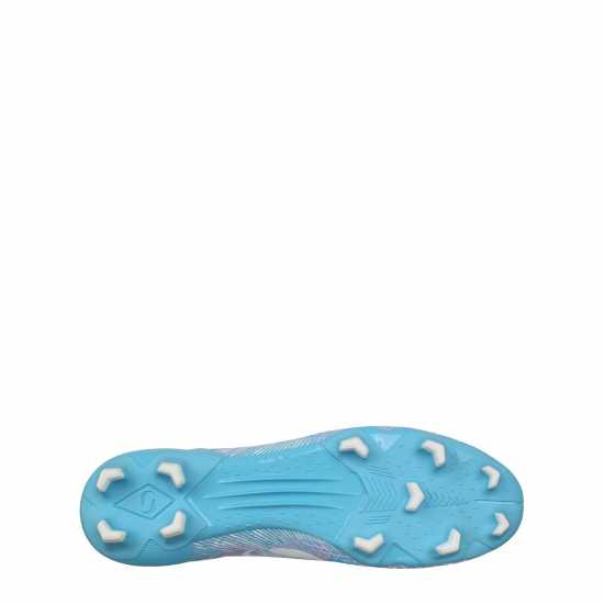 Мъжки футболни бутонки Sondico Blaze Firm Ground Football Boots Бяло/Розово/Синьо Sondico Blaze Firm Ground Football Boots Бяло/Розово/Синьо Мъжки футболни бутонки