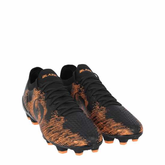 Sondico Blaze Firm Ground Football Boots Черно/Оранжево Мъжки футболни бутонки