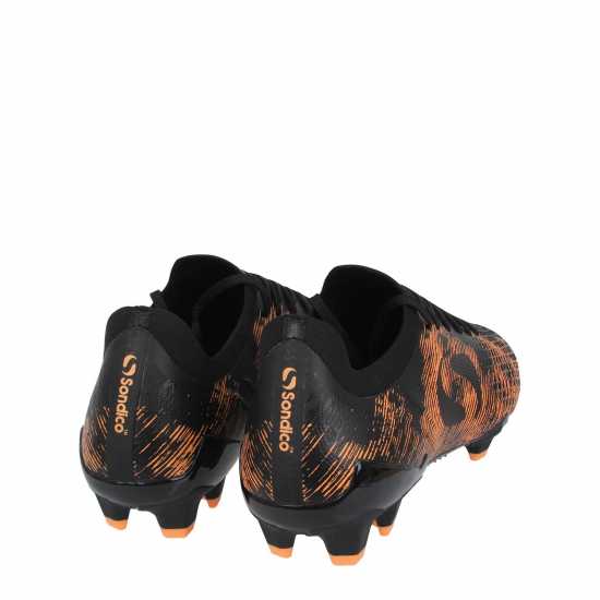 Sondico Blaze Firm Ground Football Boots Черно/Оранжево Мъжки футболни бутонки