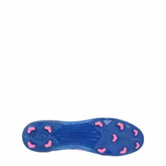 Sondico Blaze Firm Ground Football Boots Синьо / Розово / Бяло Мъжки футболни бутонки