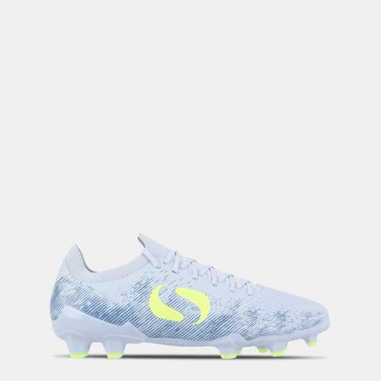 Sondico Blaze Firm Ground Football Boots Purple/Lime 