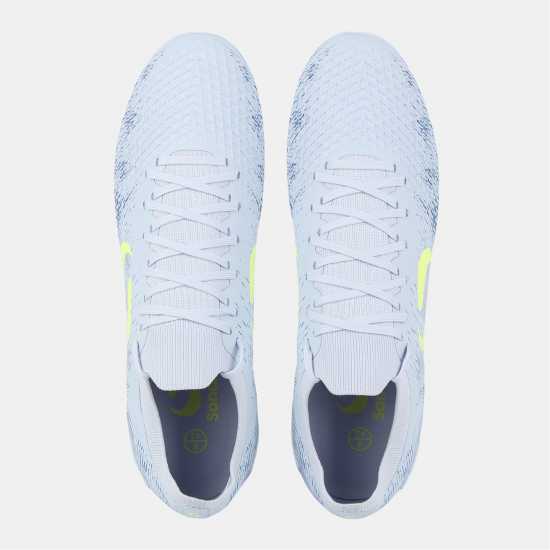 Sondico Blaze Firm Ground Football Boots Purple/Lime 