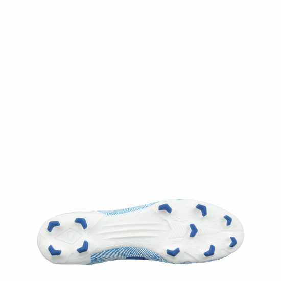 Мъжки футболни бутонки Sondico Blaze Firm Ground Football Boots White/Blue Sondico Blaze Firm Ground Football Boots White/Blue Мъжки футболни бутонки