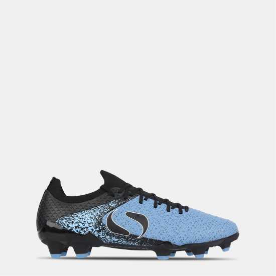 Sondico Blaze Firm Ground Football Boots Black/Blue 