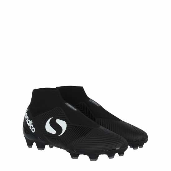 Мъжки футболни бутонки Sondico Blizzard Firm Ground Football Boots Черно/Бяло Sondico Blizzard Firm Ground Football Boots Черно/Бяло Мъжки футболни бутонки