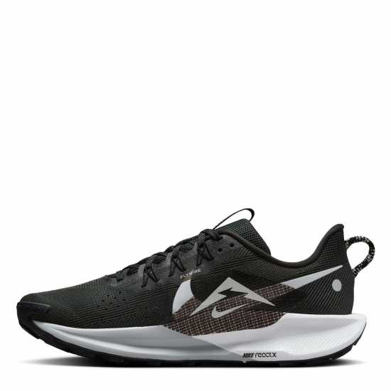 Nike Мъжки Обувки За Бягане Reactx Pegasus Trail 5 Running Shoes Mens Черно/Сиво Мъжки туристически обувки