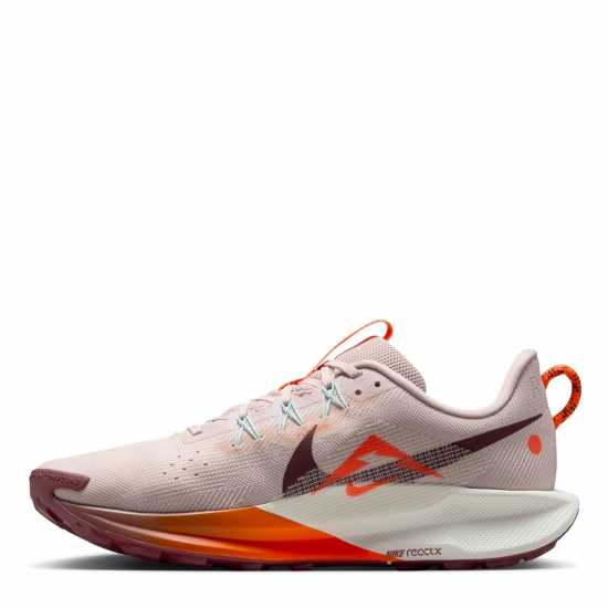Nike Мъжки Обувки За Бягане Reactx Pegasus Trail 5 Running Shoes Mens Silt Red/Tm Red Мъжки туристически обувки