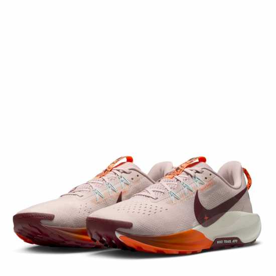 Nike Мъжки Обувки За Бягане Reactx Pegasus Trail 5 Running Shoes Mens Silt Red/Tm Red Мъжки туристически обувки