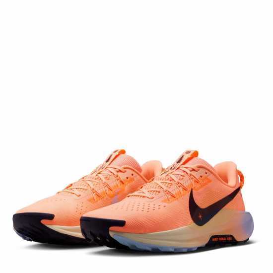 Nike Мъжки Маратонки За Бягане Reactx Pegasus Trail 5 Mens Running Shoes Оранжев импулс 