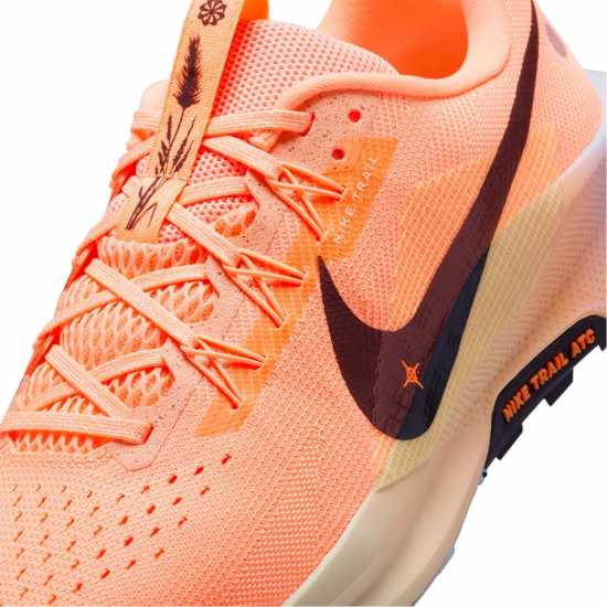Nike Мъжки Маратонки За Бягане Reactx Pegasus Trail 5 Mens Running Shoes Оранжев импулс 