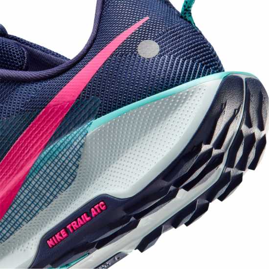 Nike Мъжки Маратонки За Бягане Reactx Pegasus Trail 5 Mens Running Shoes Navy/Pink 