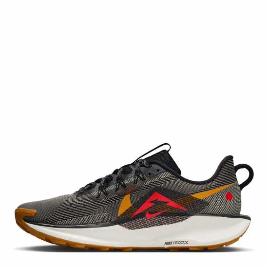 Nike Мъжки Обувки За Бягане Reactx Pegasus Trail 5 Running Shoes Mens Blk/Dsrt Ochr Мъжки туристически обувки