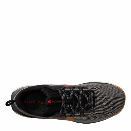 Nike Мъжки Обувки За Бягане Reactx Pegasus Trail 5 Running Shoes Mens Blk/Dsrt Ochr Мъжки туристически обувки