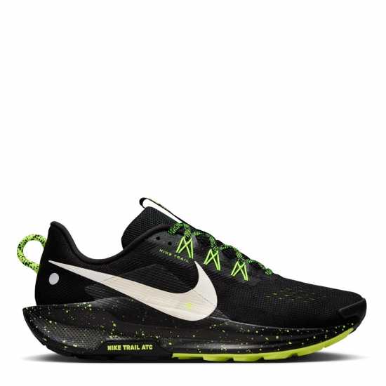 Nike Мъжки Маратонки За Бягане Reactx Pegasus Trail 5 Mens Running Shoes Black/Volt Ice 