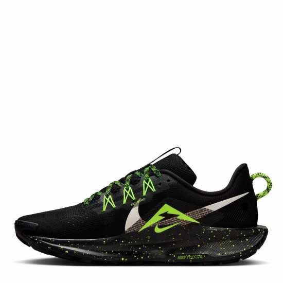 Nike Мъжки Маратонки За Бягане Reactx Pegasus Trail 5 Mens Running Shoes Black/Volt Ice 