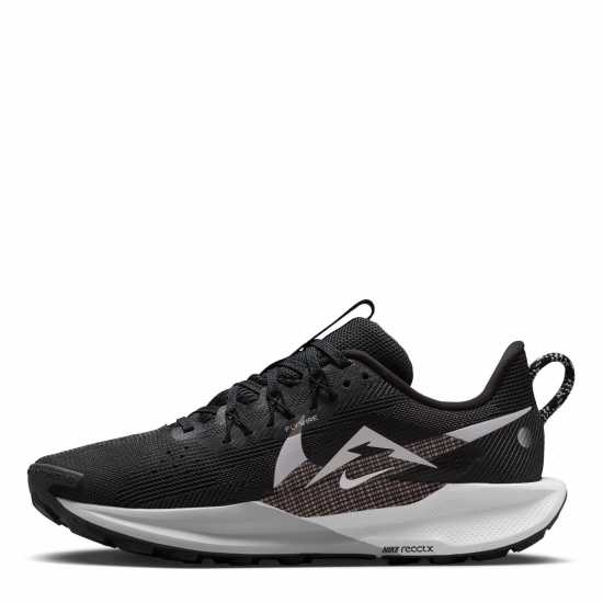 Nike Reactx Pegasus Trail 5 Running Shoes Womens Черно/Сиво Дамски туристически сандали