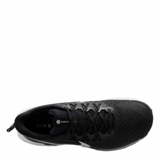 Nike Reactx Pegasus Trail 5 Running Shoes Womens Черно/Сиво Дамски туристически сандали