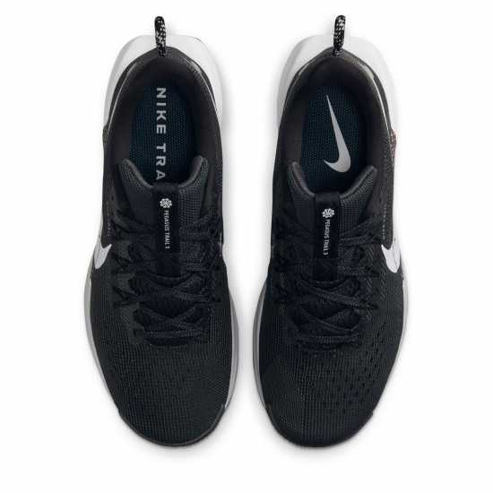 Nike Reactx Pegasus Trail 5 Running Shoes Womens Черно/Сиво Дамски туристически сандали