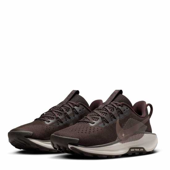 Nike Reactx Pegasus Trail 5 Running Shoes Womens Velvet Brown Дамски туристически сандали