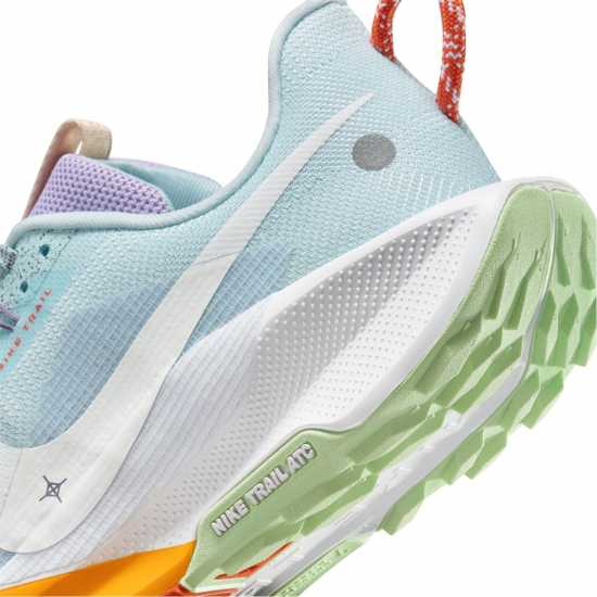 Nike Reactx Pegasus Trail 5 Running Shoes Womens Глациер Син Дамски туристически сандали