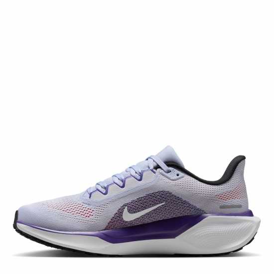 Nike Pegasus 41 Womens Road Running Shoes Ghost/Wht-Prpl Дамски маратонки за бягане