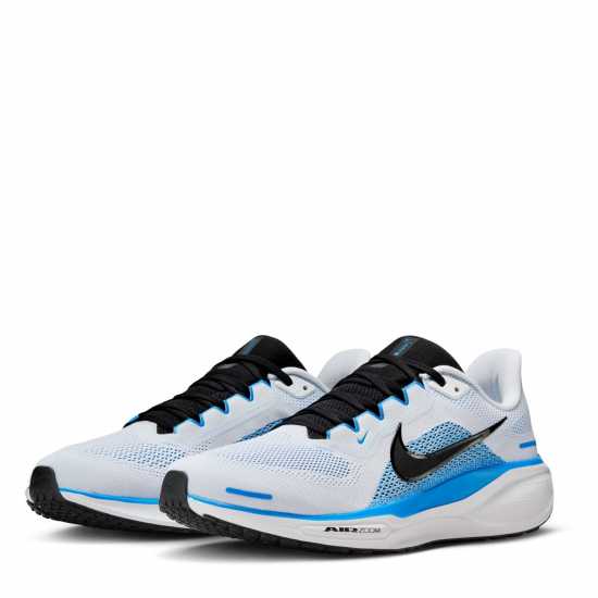 Nike Мъжки Обувки За Бягане Pegasus 41 Road Running Shoes Mens Бяло/Черно-Синьо Nike Мъжки Обувки За Бягане Pegasus 41 Road Running Shoes Mens
