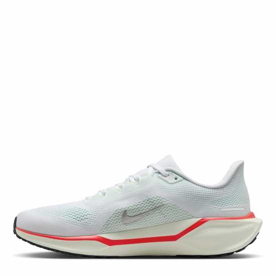 Nike Мъжки Обувки За Бягане Pegasus 41 Road Running Shoes Mens Wht/Mtlc Silv Мъжки маратонки
