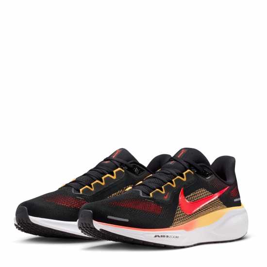 Nike Мъжки Обувки За Бягане Pegasus 41 Road Running Shoes Mens Black/Crimson Nike Мъжки Обувки За Бягане Pegasus 41 Road Running Shoes Mens Black/Crimson