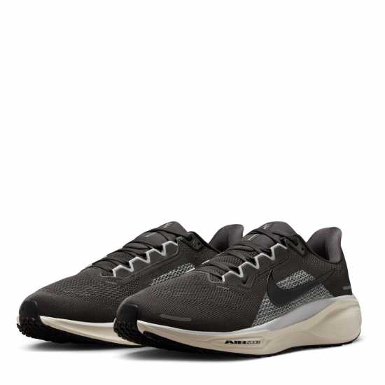 Nike Мъжки Обувки За Бягане Pegasus 41 Road Running Shoes Mens Ash/Black Nike Мъжки Обувки За Бягане Pegasus 41 Road Running Shoes Mens Ash/Black