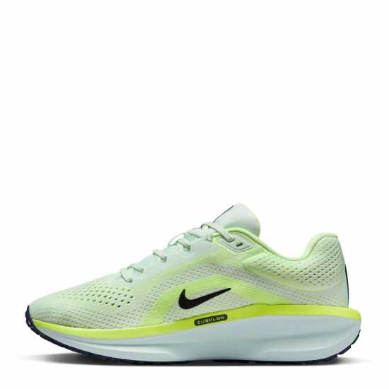 Nike Winflo 11 Womens Road Running Shoes Почти зелено Дамски маратонки за бягане