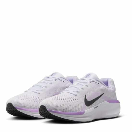 Nike Winflo 11 Womens Road Running Shoes Бяло/Лилаво Дамски маратонки за бягане