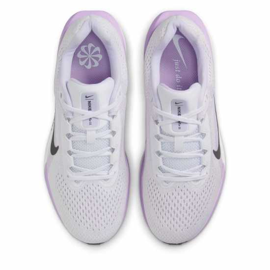 Nike Winflo 11 Womens Road Running Shoes Бяло/Лилаво Дамски маратонки за бягане