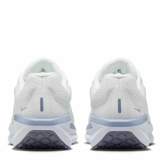 Nike Winflo 11 Womens Road Running Shoes Смт Бяло/Металик 