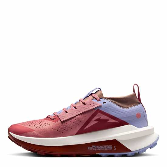 Nike Zegama Trail 2 Running Shoes Womens Червено/Албст/Марс Дамски туристически сандали