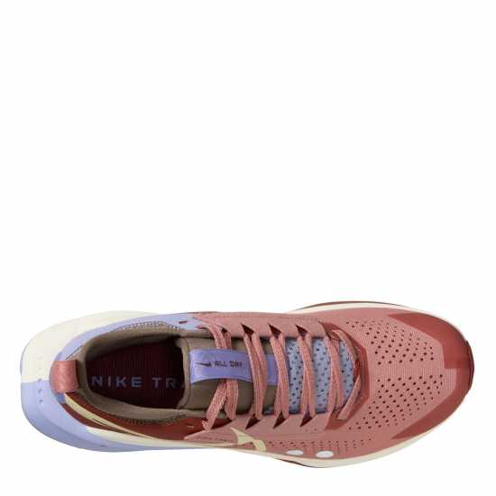 Nike Zegama Trail 2 Running Shoes Womens Червено/Албст/Марс Дамски туристически сандали